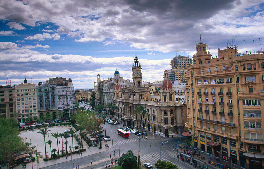 City Hall square. Valencia. Spain