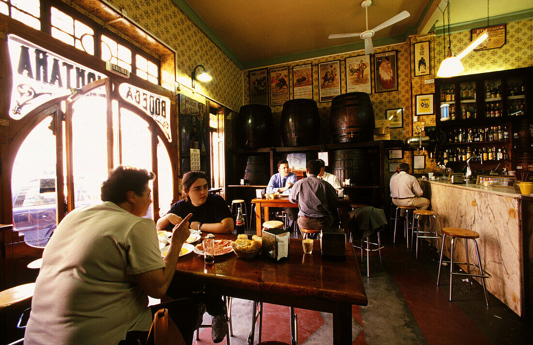 Interior of bar-restaurant. Valencia. Spain