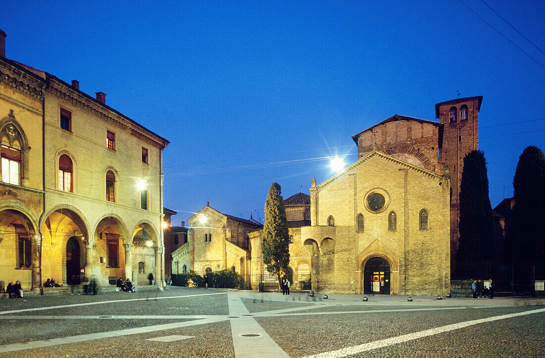 Piazza Santo Stefano. Bologna. Italy