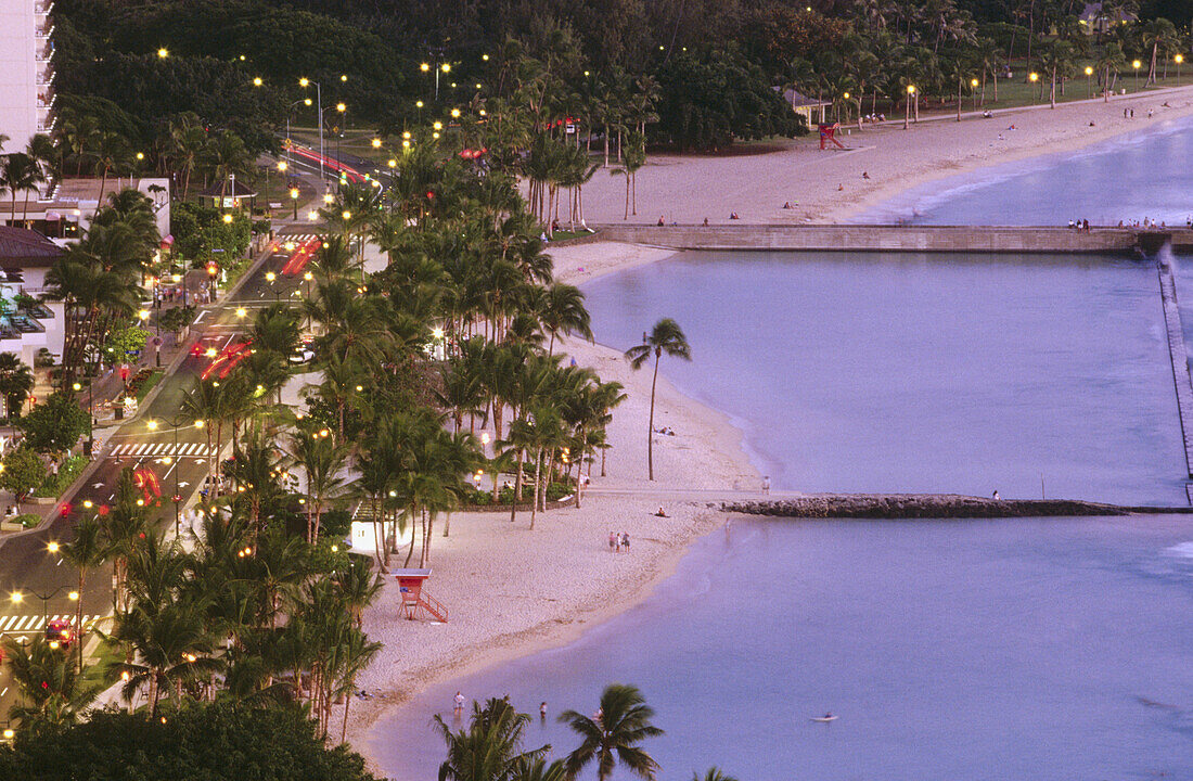 Waikiki Beach. Waikiki. Hawaii. USA