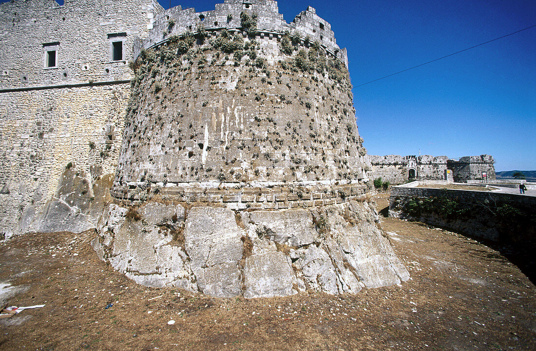 Castle. Monte Sant Angelo. Gargano area. Puglia. Italy