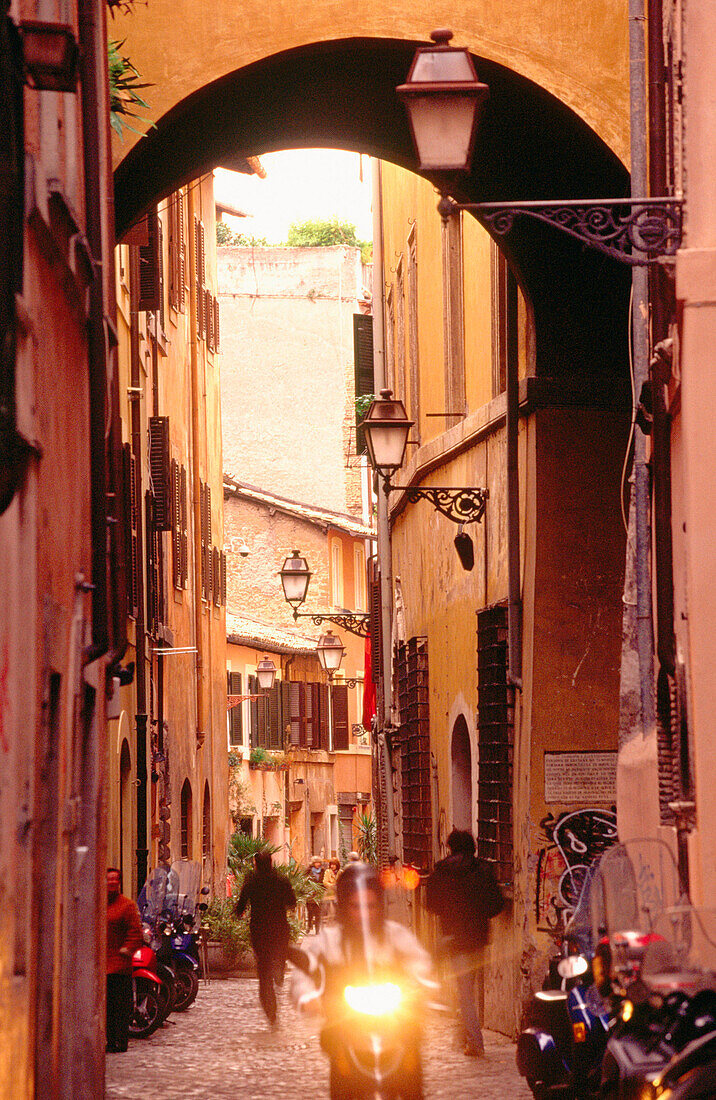 Capellari Street in Roma. Lazio. Italy