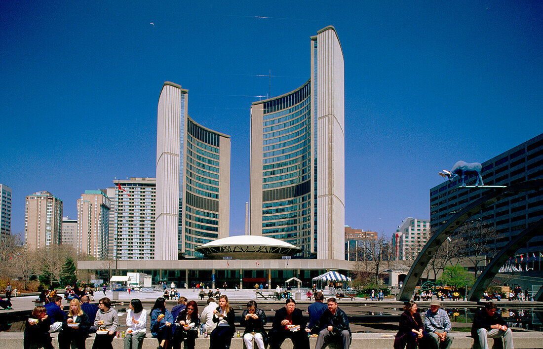 New City Hall. Toronto. Ontario. Canada
