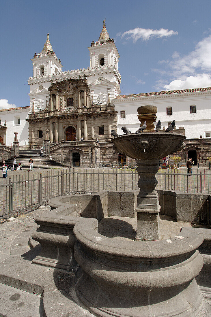 San Francisco church. Quito. Ecuador.