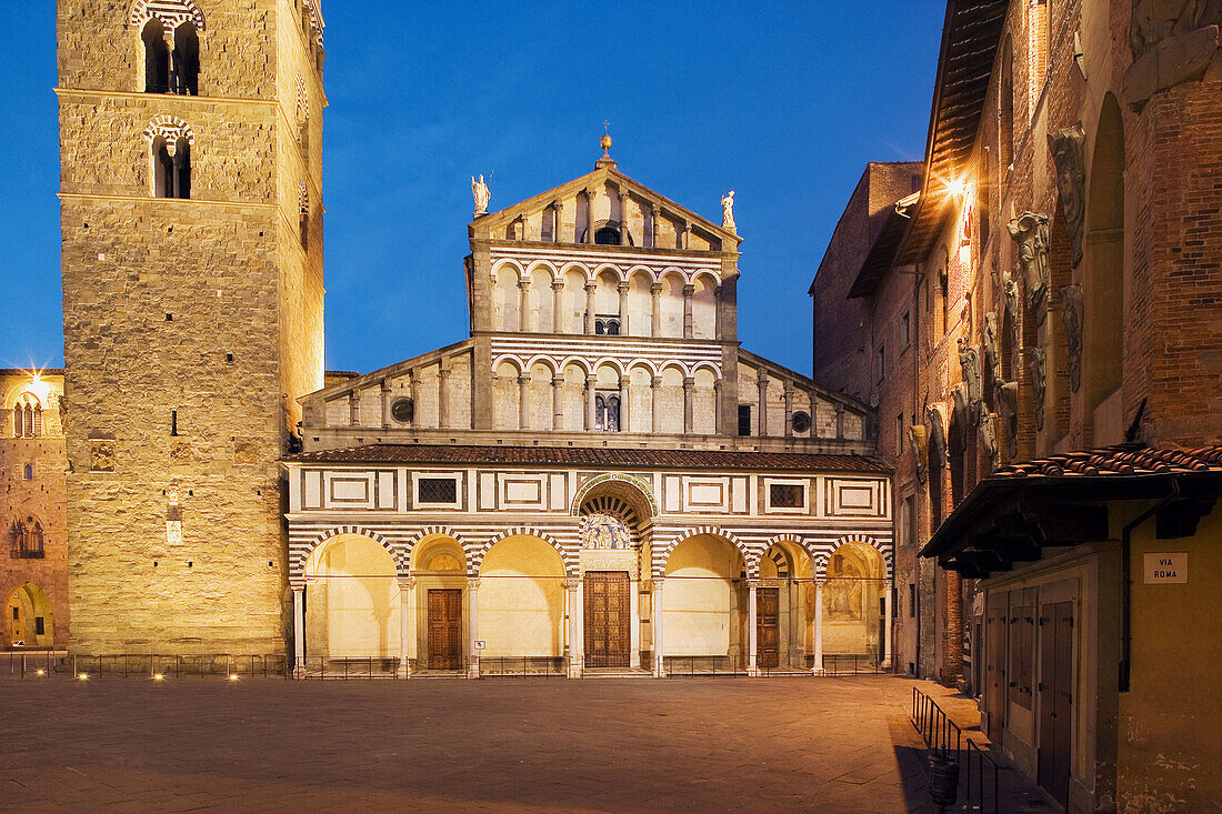 The Cattedrale (Cathedral) di San Zeno. Pistoia. Italy.