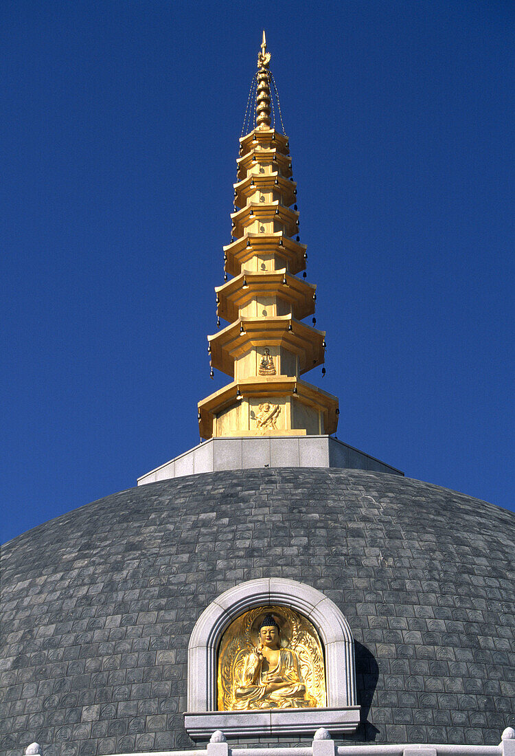 Pagoda of Peace and Reunification (Peong Wha Tong II Bul Sari Tap). South Korea.
