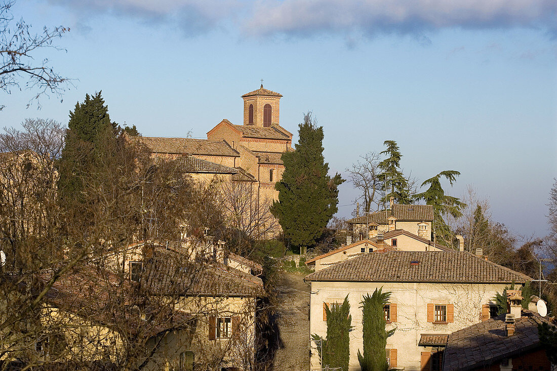 Monteveglio abbey. Monteveglio, Bologna province, Italy.