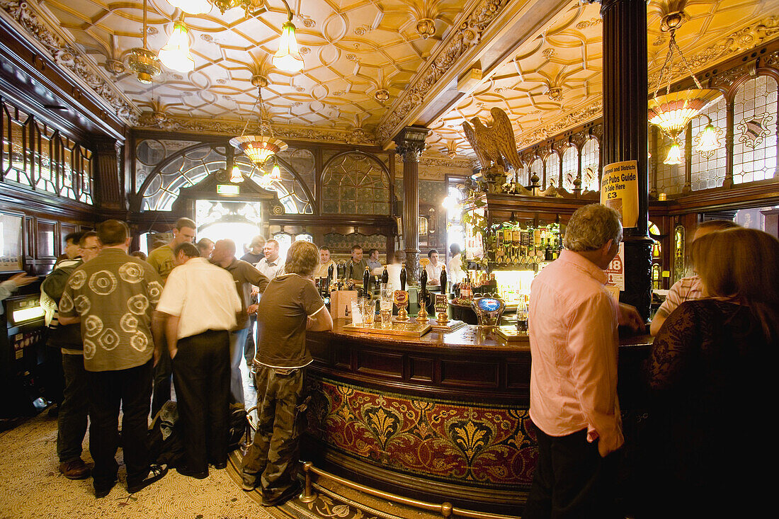 Philarmonic Pub, interior. Liverpool. England, UK