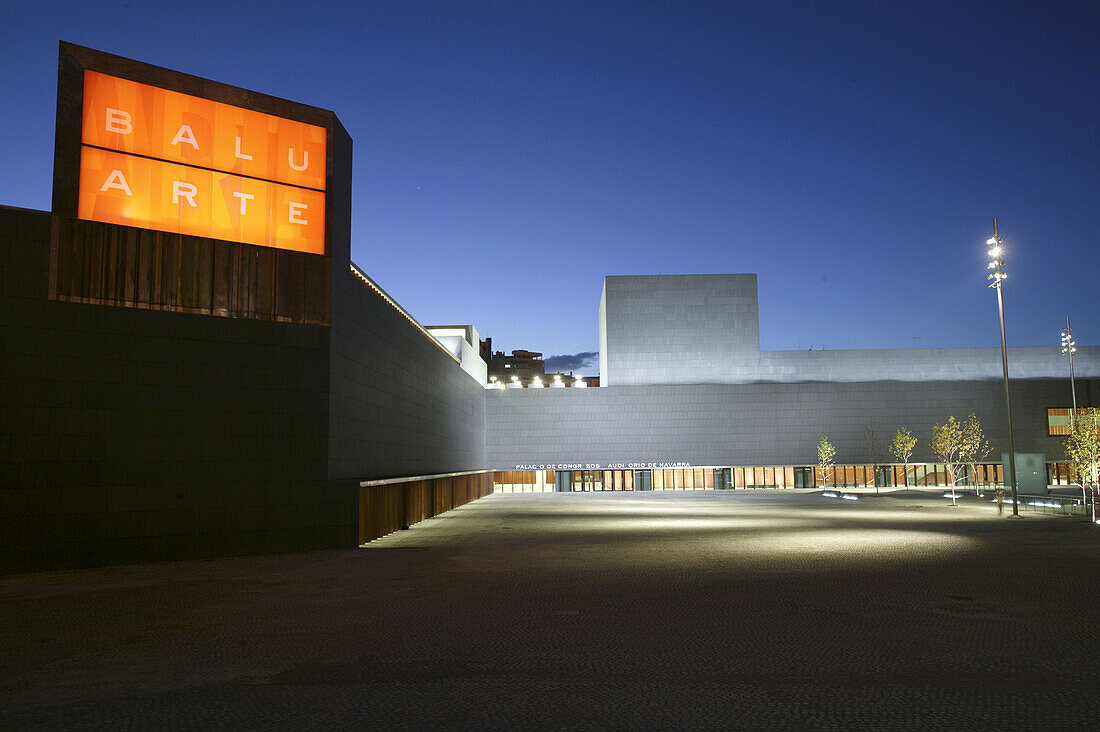 Baluarte building. Convention center auditorium. Pamplona. Navarre. Spain