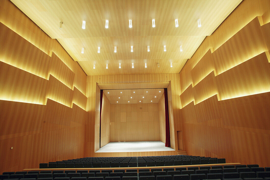 Baluarte building. Convention center auditorium. Pamplona. Navarre. Spain