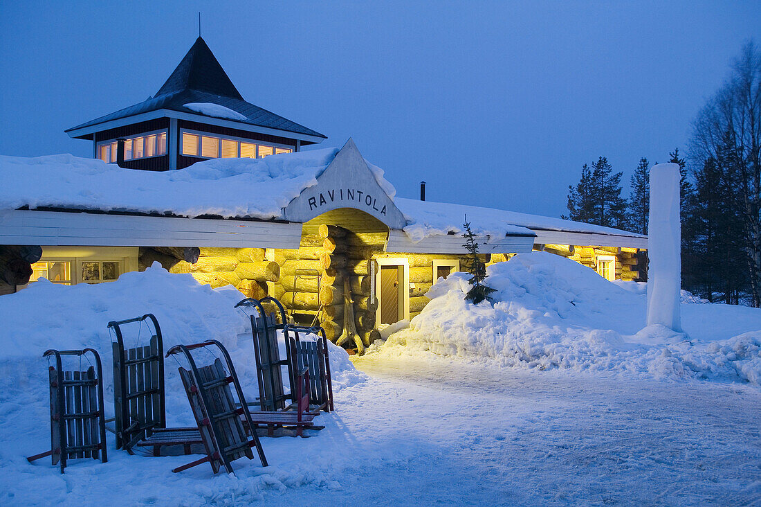 Hotel Kakslauttanen. Lapland. Ivalo. Finlandia