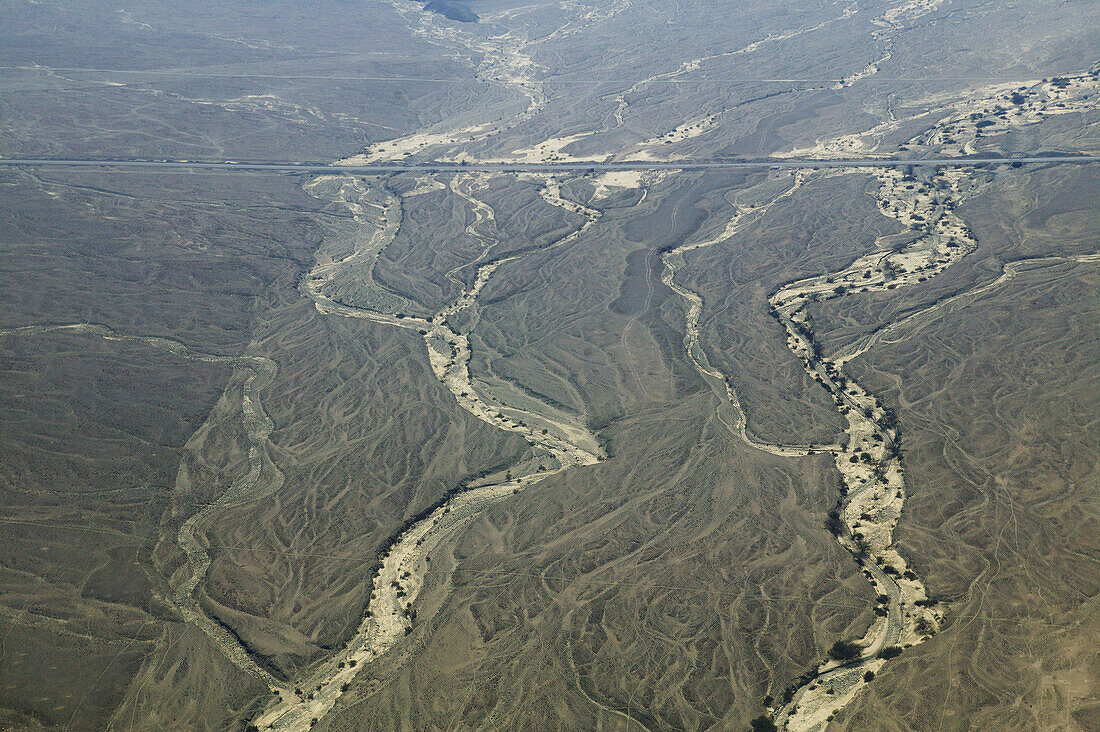 Panamerican road. Nazca. Peru