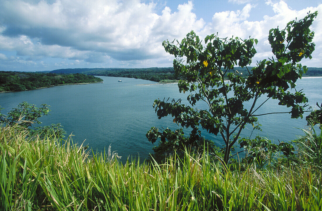 Mouth of River Chagres, Chagres National Park, Panama