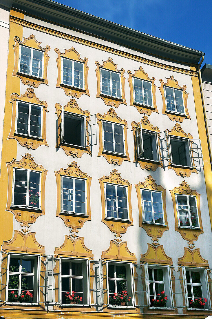 Mozart s birthplace, Salzburg. Austria