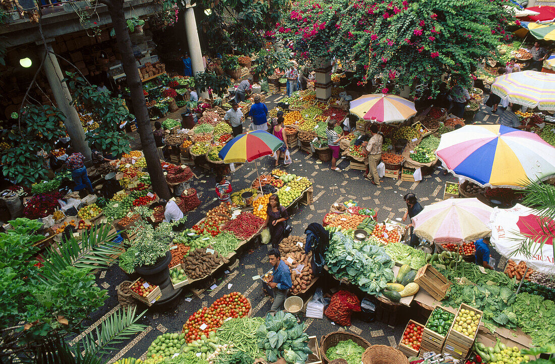 Market. Funchal. Madeira Island. Portugal.