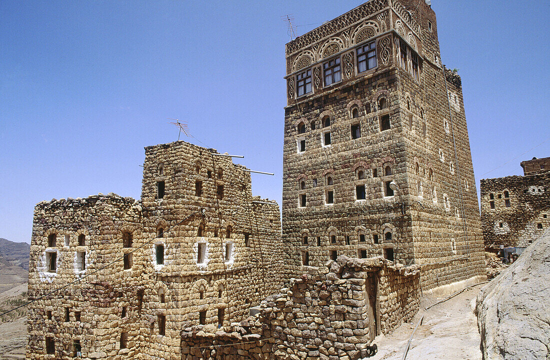 Al Hajara. Yemen.