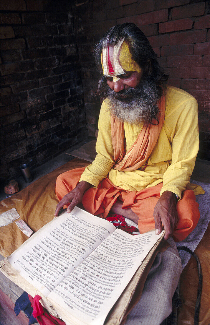 Sadhu (Holy man). Kathmandu. Nepal.