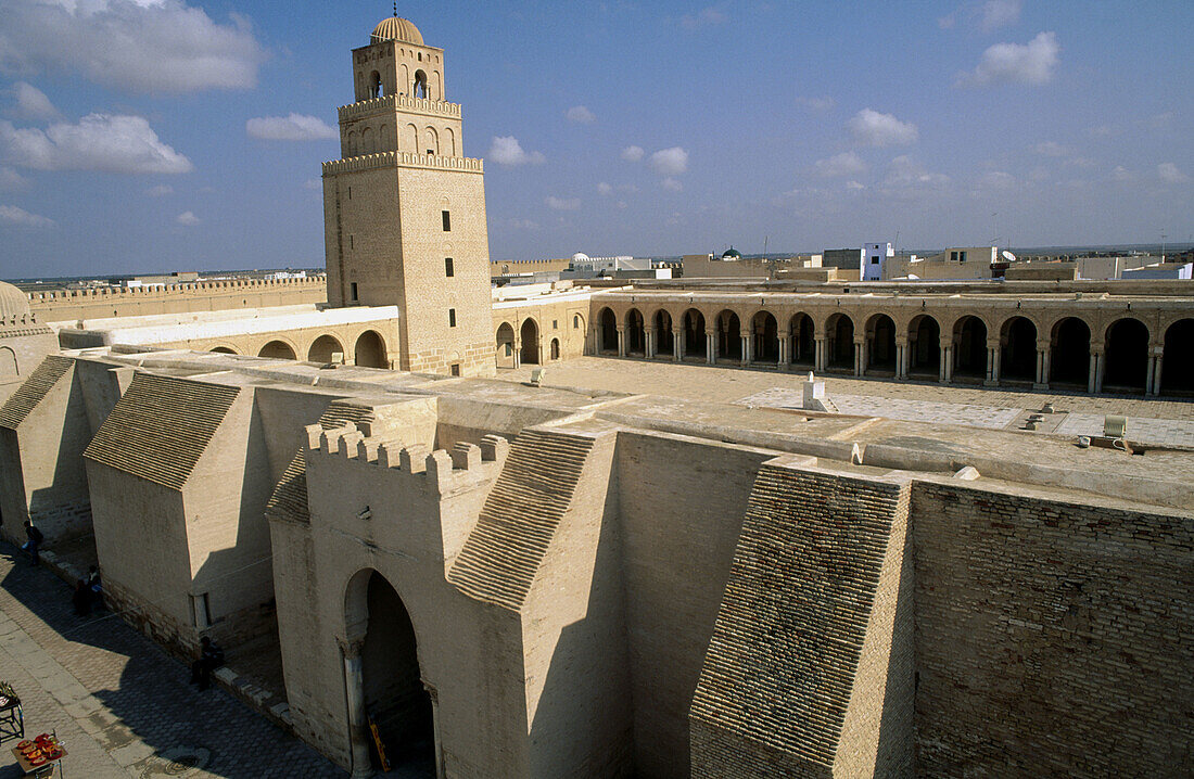 The Great Mosque. Qairouan. Tunisia.