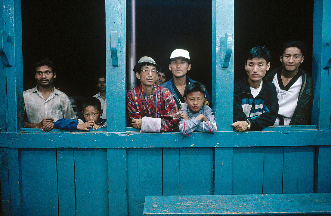 Men and boys. Thimpu, Bhutan