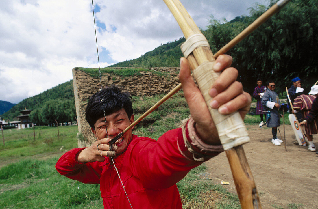 Archery. Bhutan