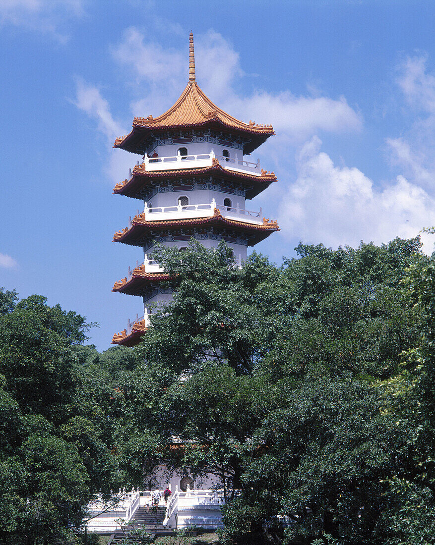 Pagoda in the Chinese Garden, Singapore