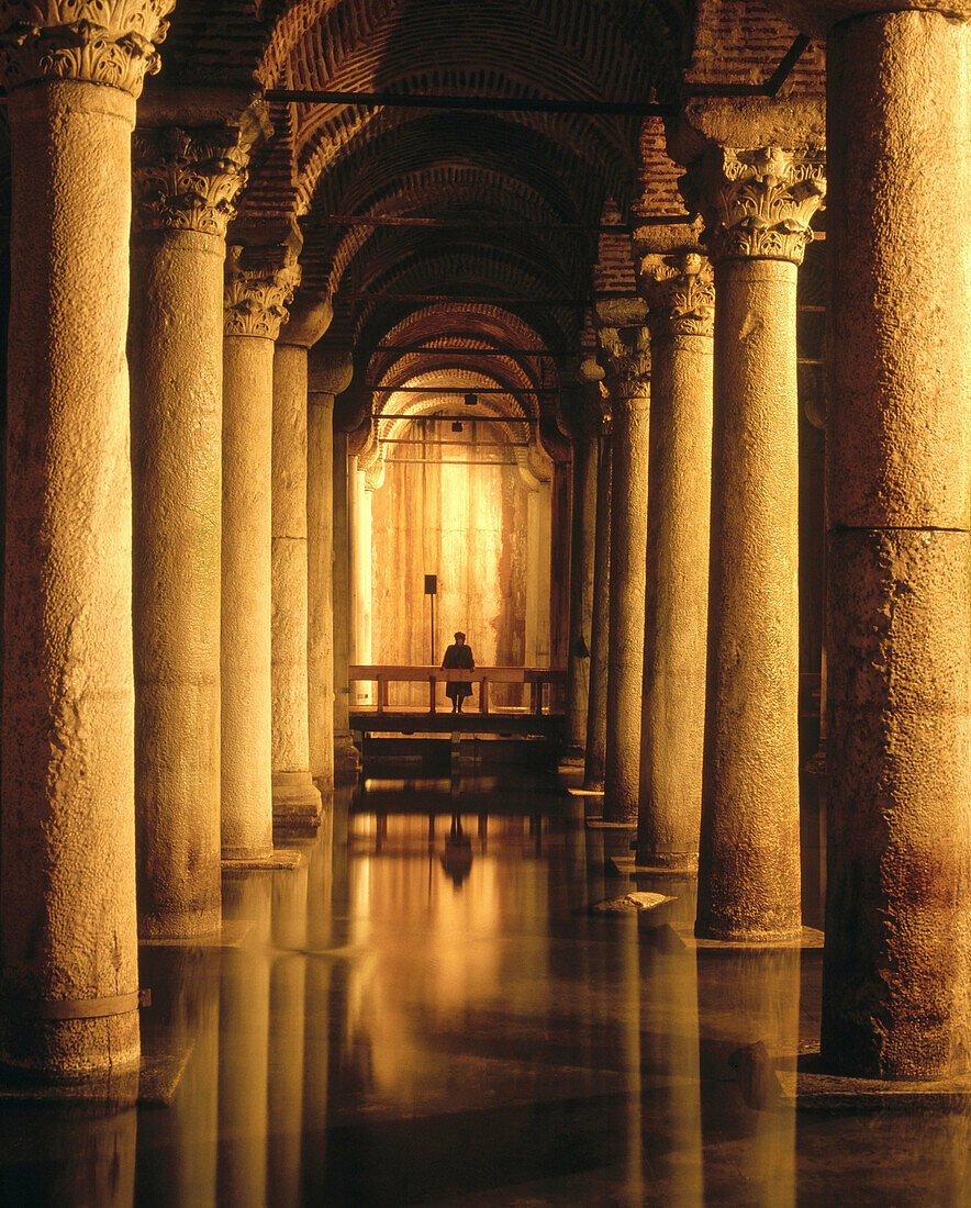 Yerebatan Sarayi. Istanbul. Turkey