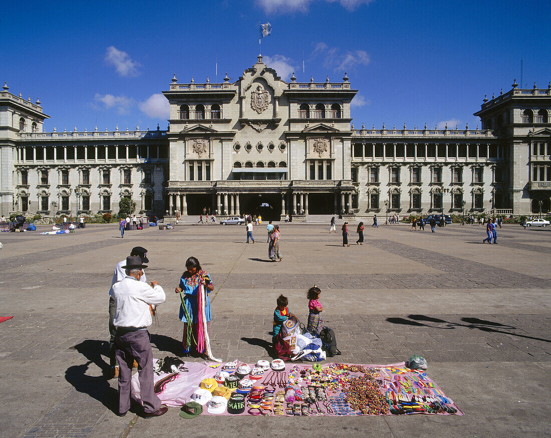 Palacio Nacional (National Palace). Guatemala City. Guatemala