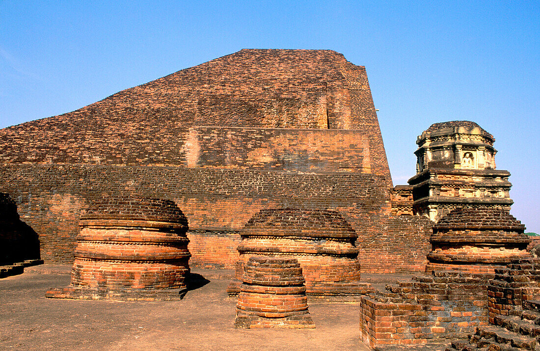 Nalanda University Archeological Complex. Nalanda. Bihar. India