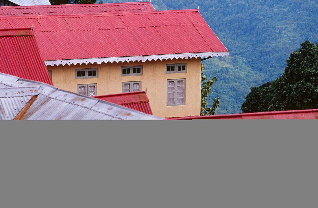 Housing at Darjeeling . West Bengal. India