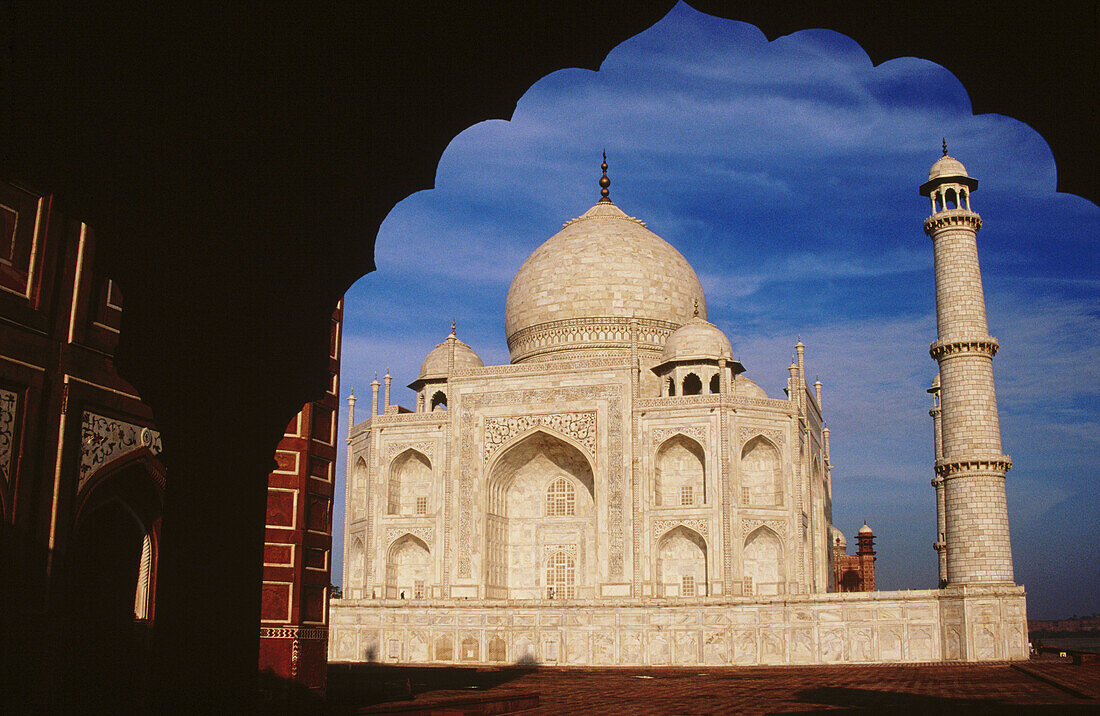 Taj Mahal. Agra. Uttar Pradesh. India