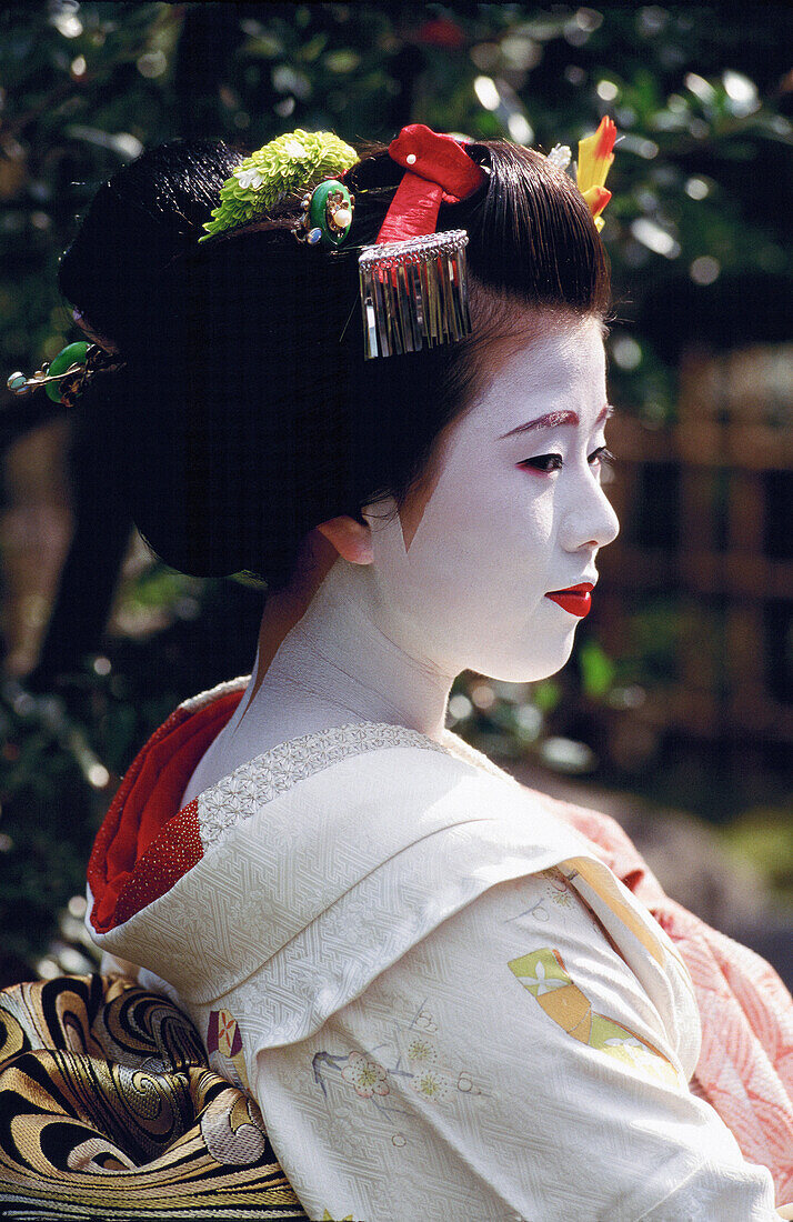 Geisha apprentice. Kyoto. Japan