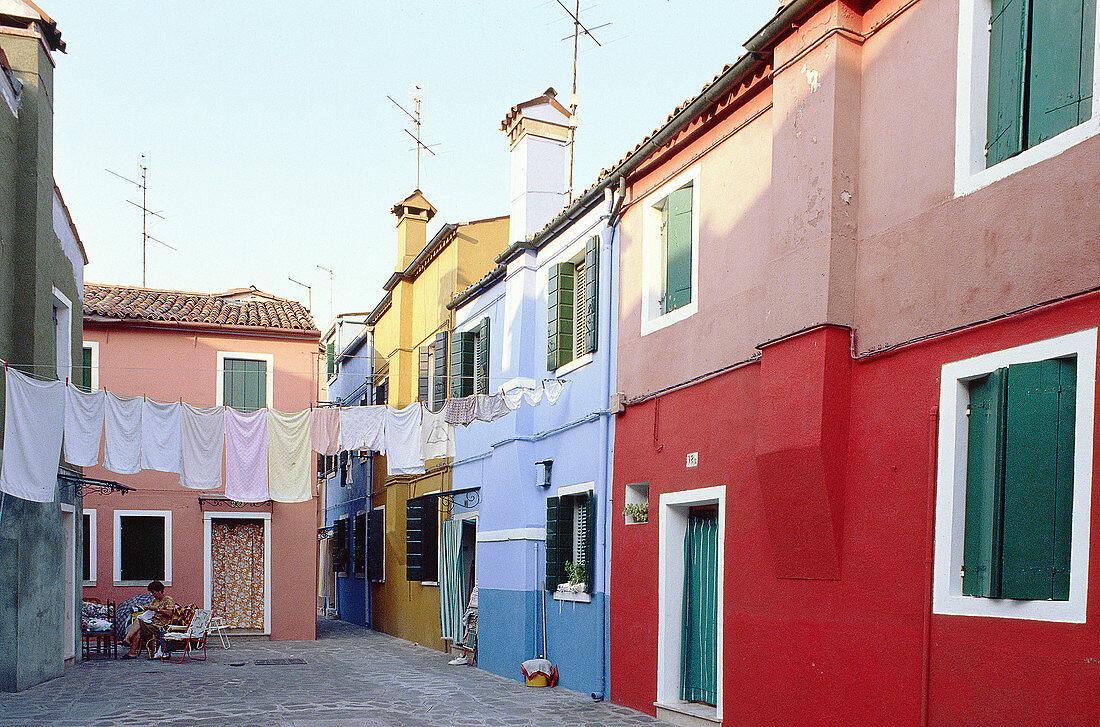 Burano Island. Venice. Italy