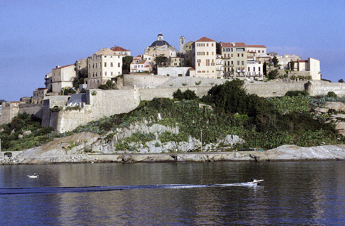 Calvi fortress. Corsica Island, France