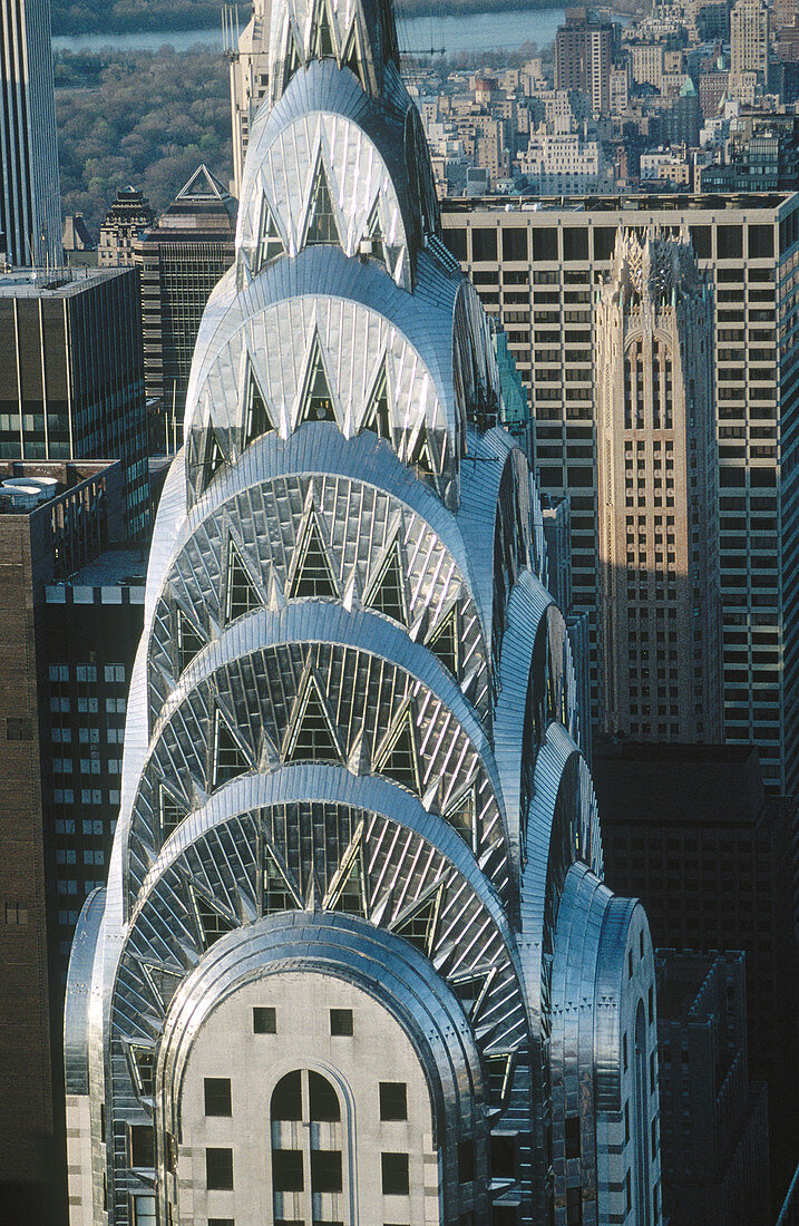 Chrysler building. Manhattan. New York. USA.