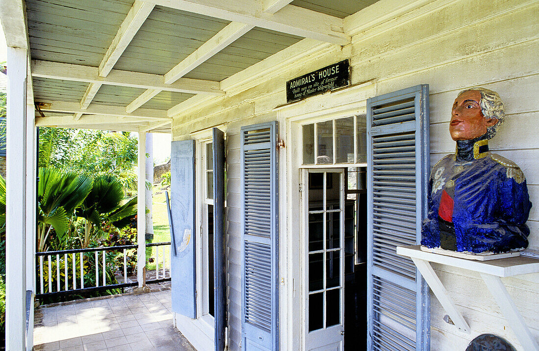 Admiral Nelson s house, Antigua island. Antigua and Barbuda, British West Indies, Caribbean