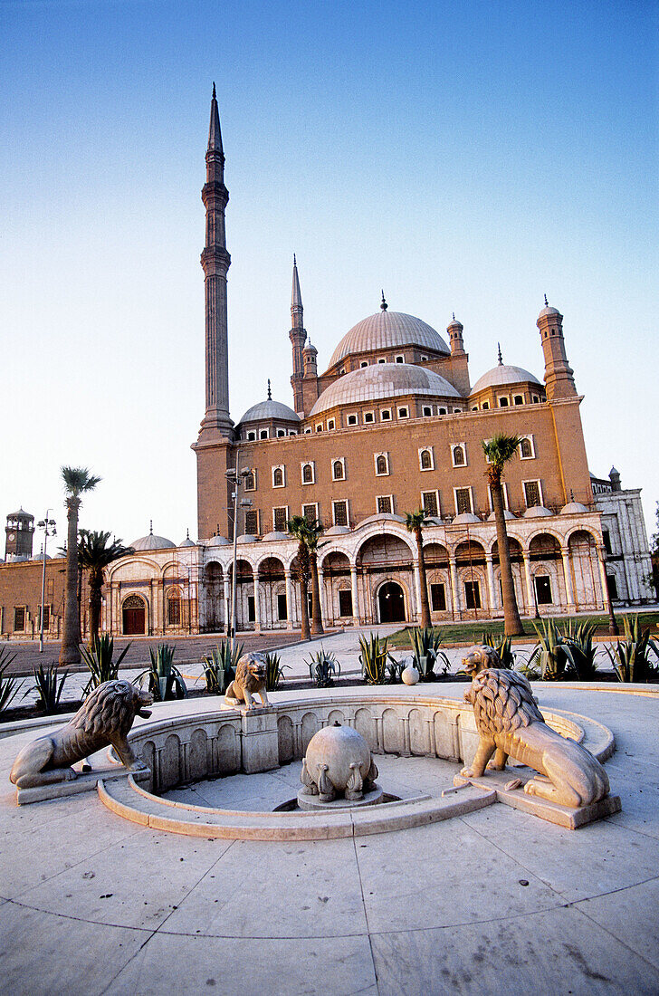 The citadel with Mehemet Ali mosque.Cairo. Egypt