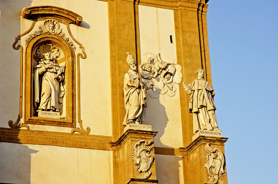 San Domenico baroque church. Palermo, main city of Sicily. Italy