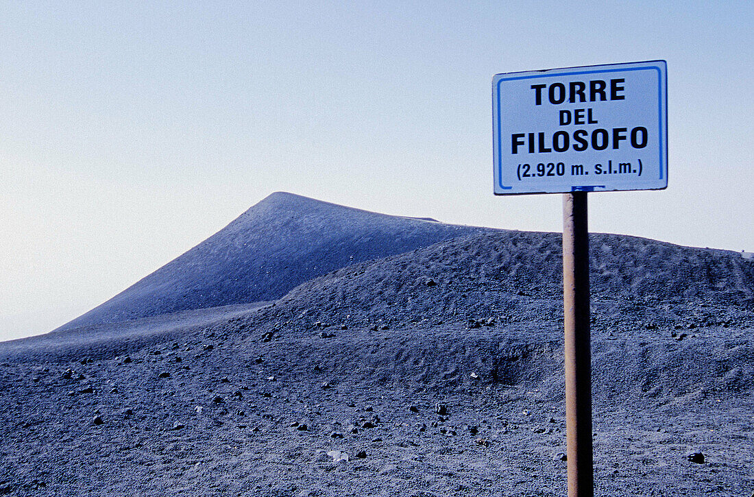 The Etna Volcano. Sicily. Italy