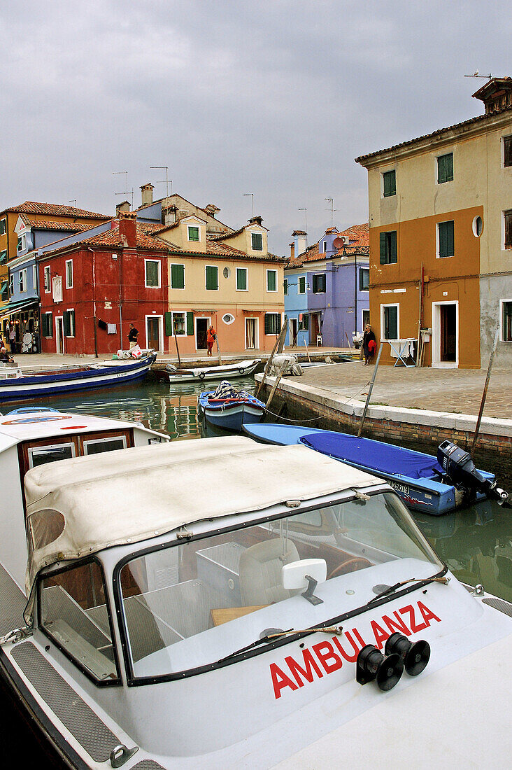 Island of Burano. Venice. Italy