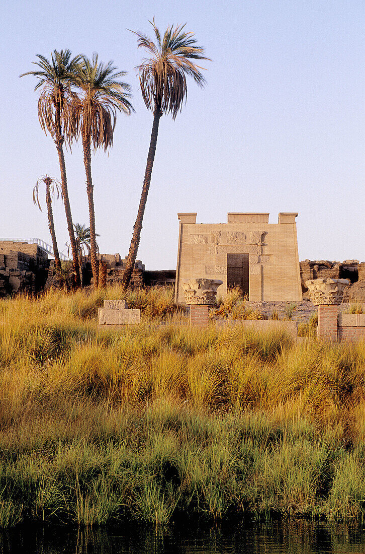 River Nile in Aswan. Nubia. Egypt