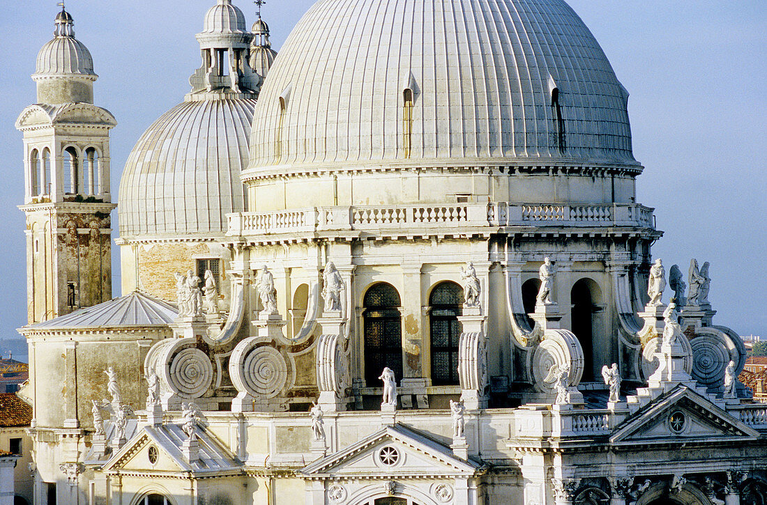 View from Grand Hotel Bauer (5*) and palazetto on GRand Canal. City of Venice. Italy