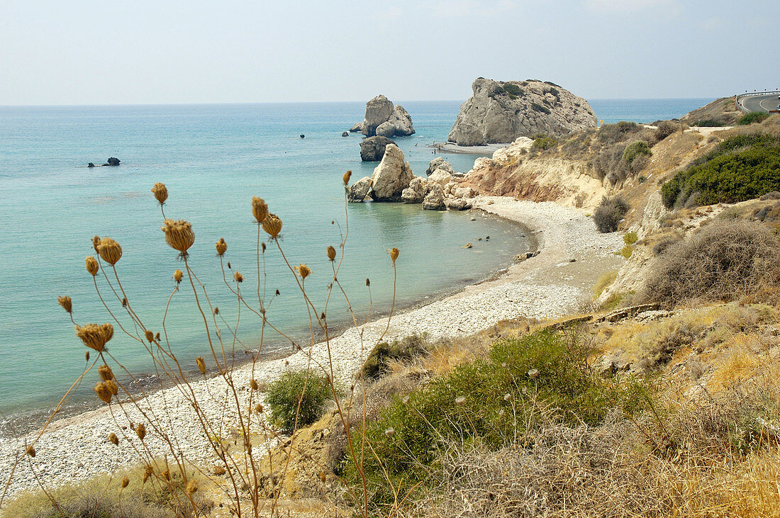 Petra Tou Romiou (supposed birthplace of Aphrodite). Cyprus