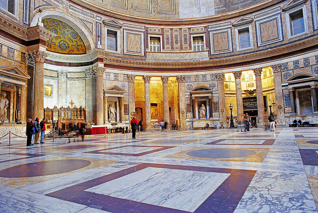 Pantheon interior. Rome, Italy