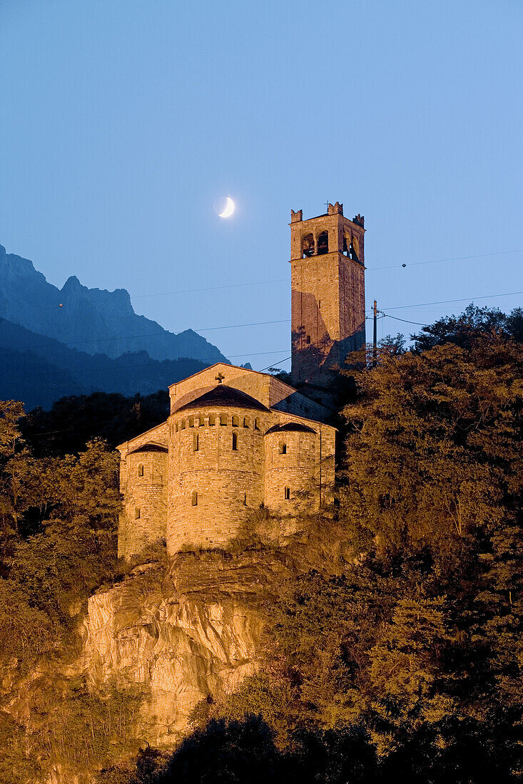 The Chiesa (church) di San Siro. Capo di Ponte. Lombardia-Valcamonica. Italy.