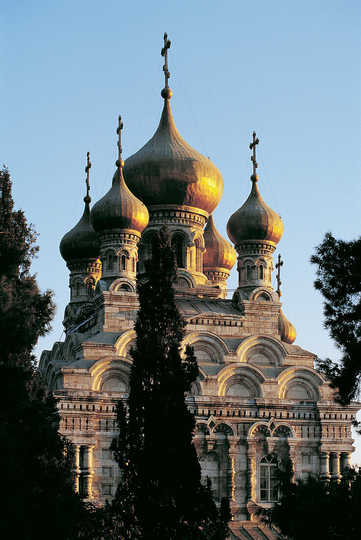 Russian Orthodox church. Jerusalem. Israel