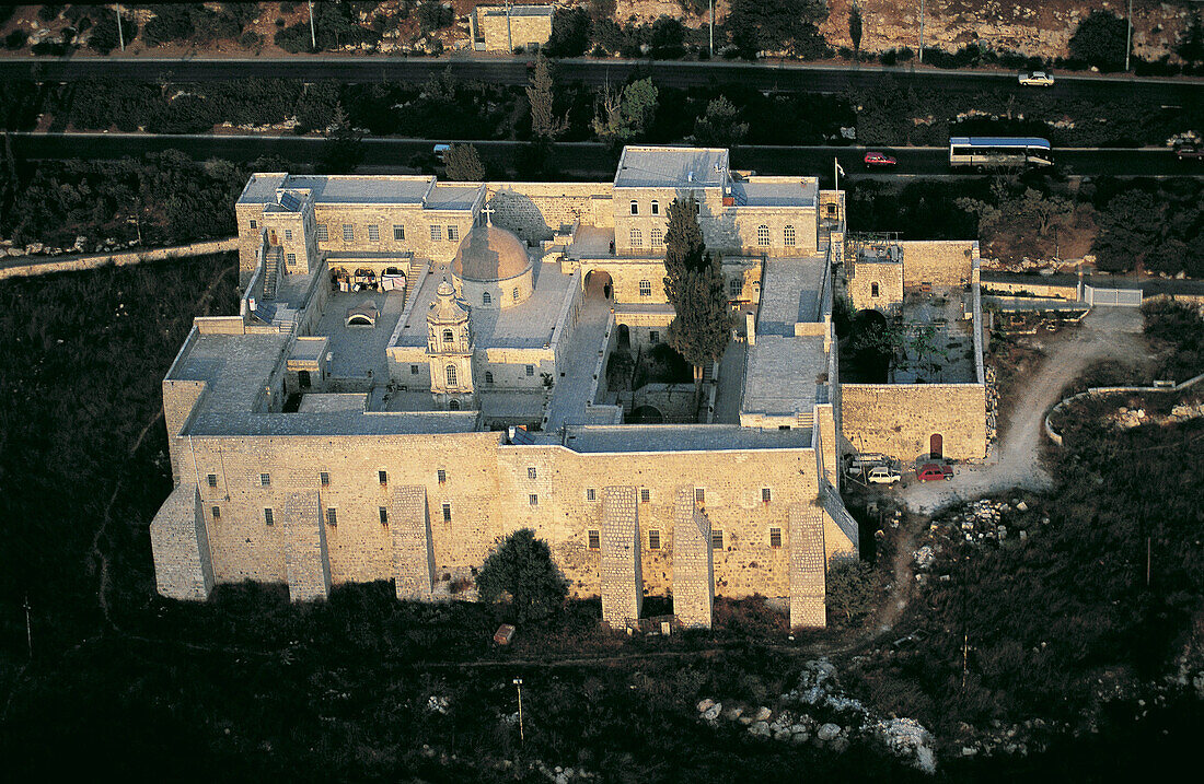 Roman Crusaders Monastery. Jerusalem. Israel