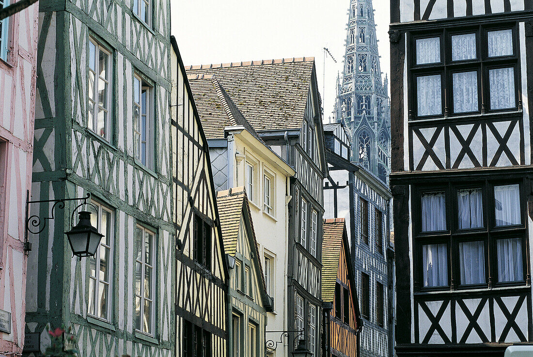 Rouen, historical area. Normandy. France