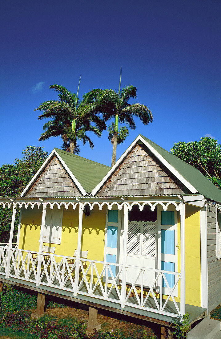 Plantation house. St. Kitts. West Indies