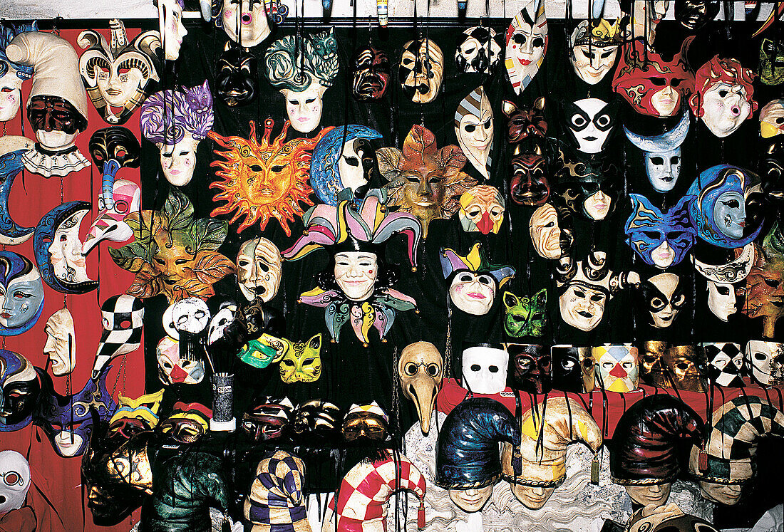 Carnival masks. Venice. Italy