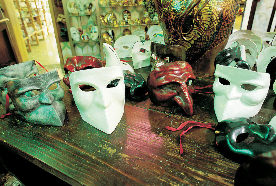 Carnival masks. Venice. Italy